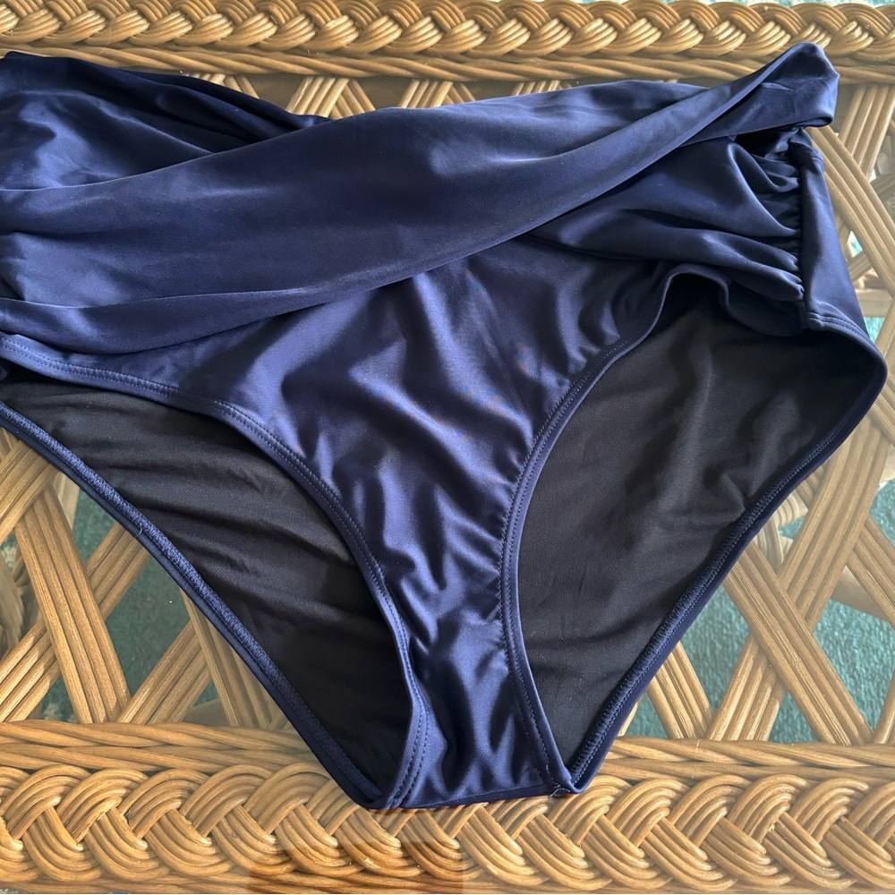 XXXL Navy blue swimsuit bottom. Brand: YILISHA. Brand new w/ tags attached.
